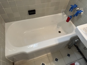 After bathtub refinishing